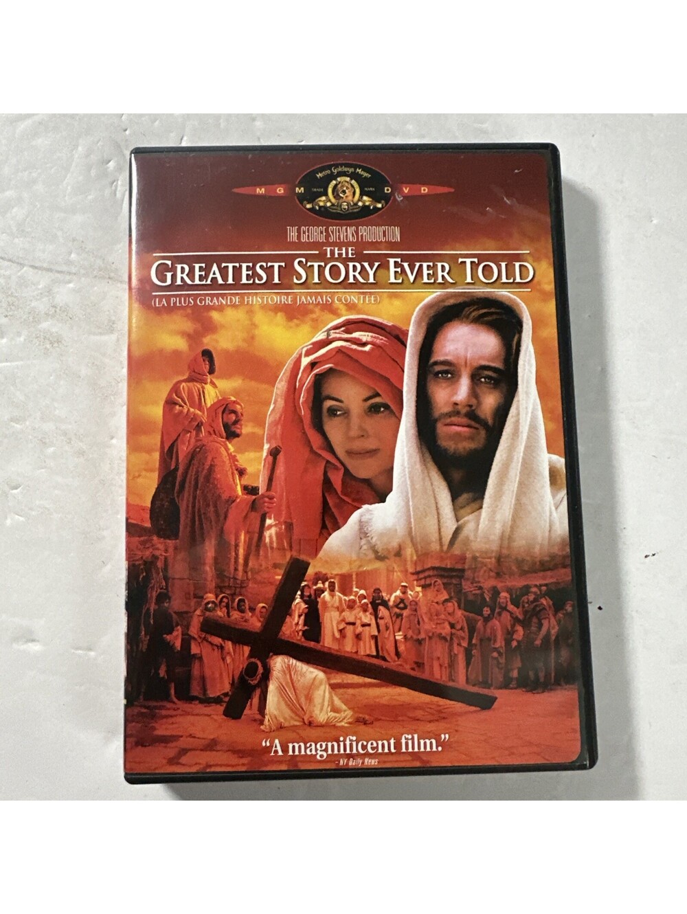 The Greatest Story Ever Told (DVD, 1965, Canadian Bilingual)